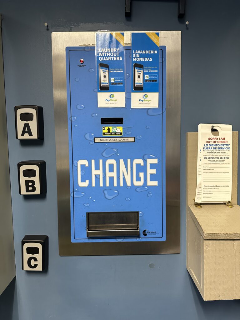 change machine